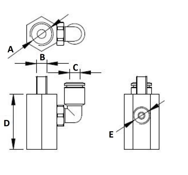 Adattatori VCA per ventose 