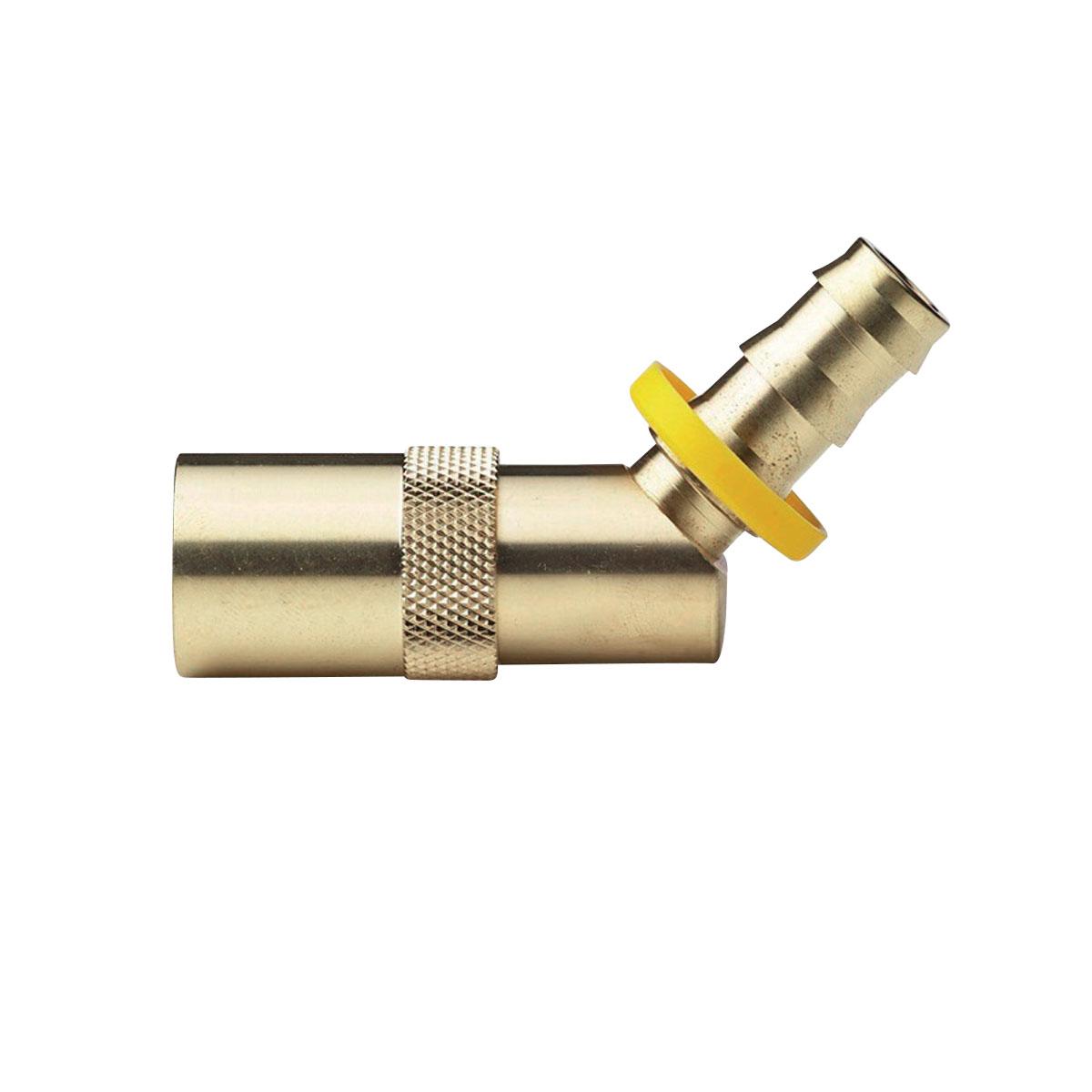 Raccordi Push Lock 45° con porta gomma