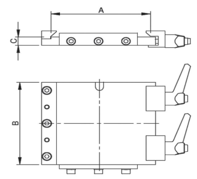Cambio rapido lato robot